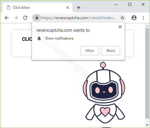 Remove the REVERSCAPTCHA.COM pop-up virus