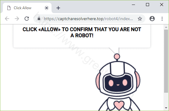 Remove the CAPTCHARESOLVERHERE.TOP pop-up virus