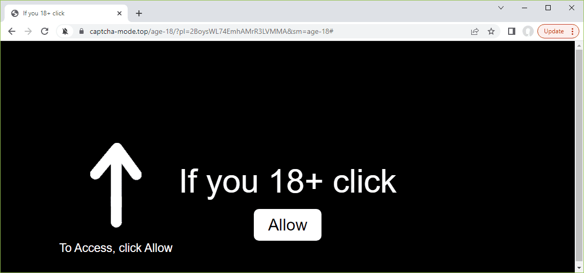 Remove the CAPTCHA-MODE.TOP pop-up virus