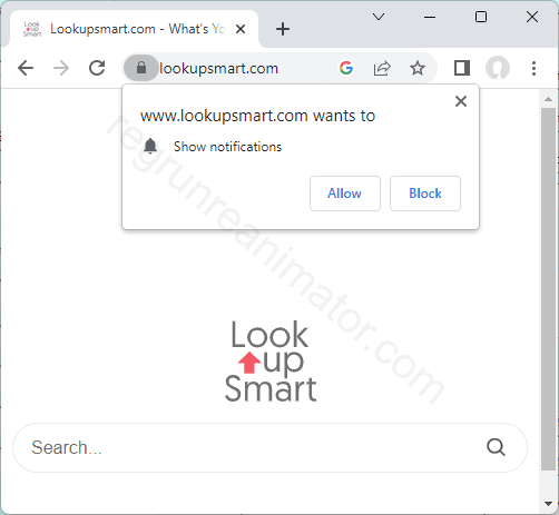 How to get rid of LOOKUPSMART.COM virus