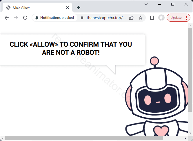 How to get rid of THEBESTCAPTCHA.TOP virus