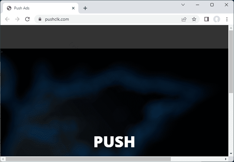 Remove the PUSHCLK.COM pop-up virus