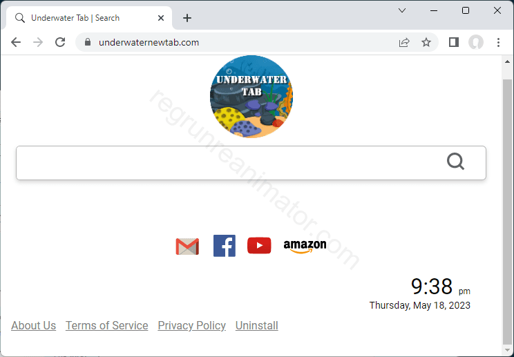 How to get rid of UNDERWATERNEWTAB.COM virus