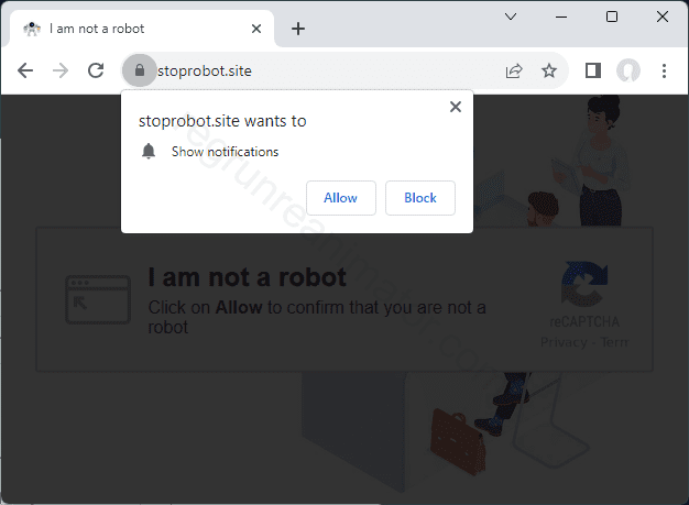 How to get rid of STOPROBOT.SITE virus